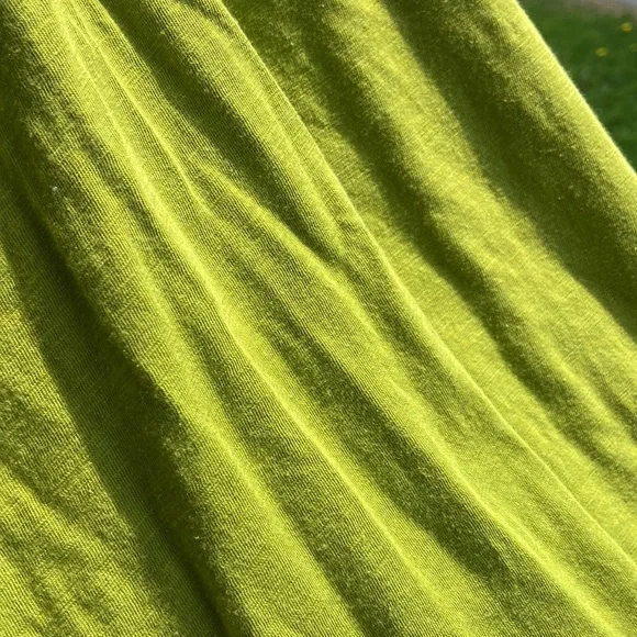 Athleta Antique Gold/Olive Green Double Strap Racerback Athletic Dress Women's S - Picture 5 of 5